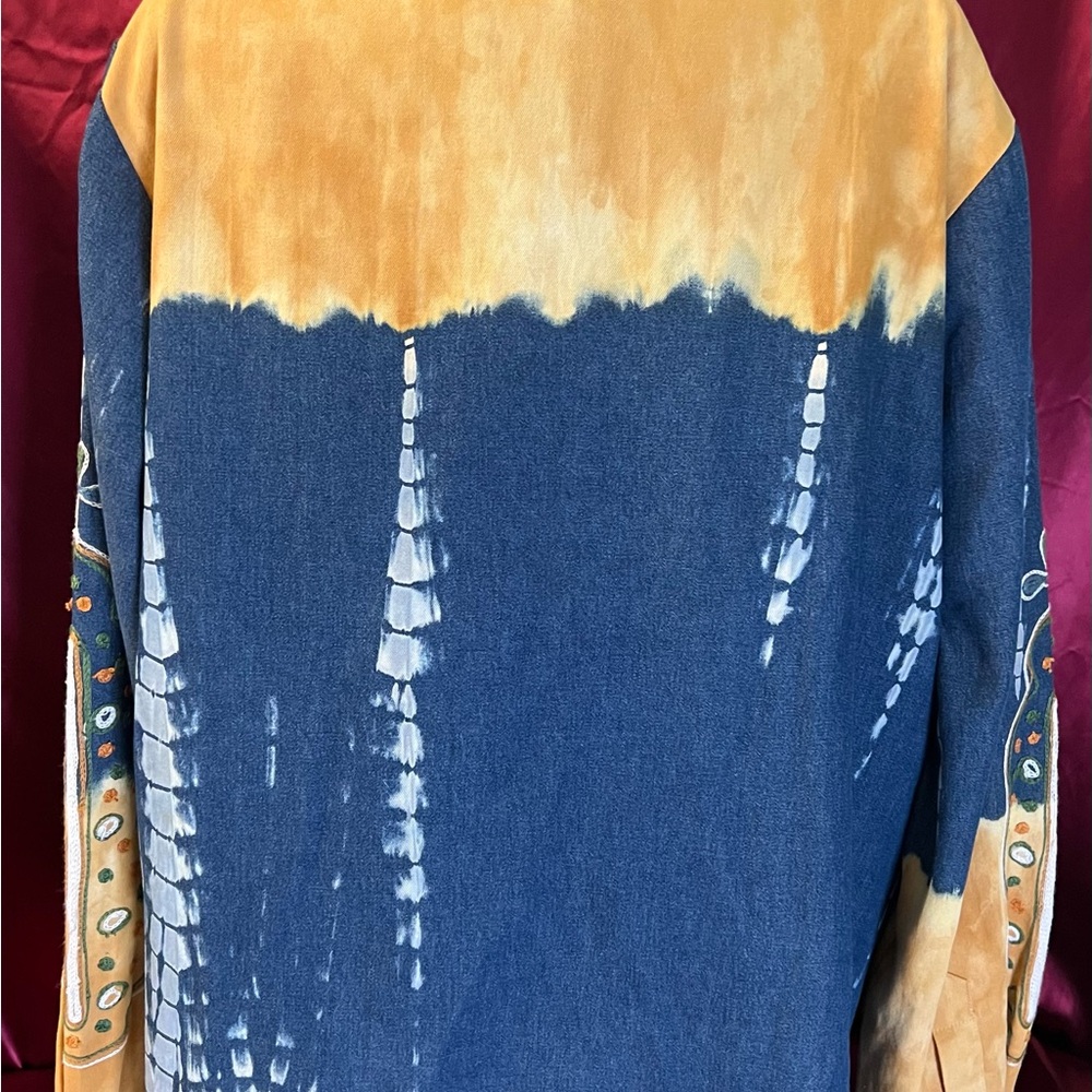 Artistic Spirit By Sandy Starkman Denim Jacket - Picture 4 of 6